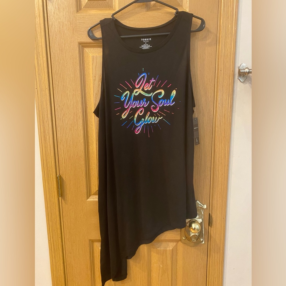 NWT 2X Torrid Active Muscle Tank